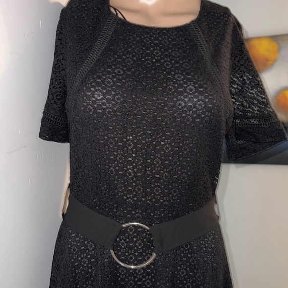 Black Lace Maxi Dress for Women size - Picture 11 of 11